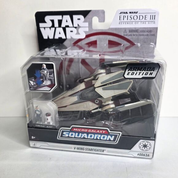 Star Wars Micro Galaxy Squadron V-WING 0063A & V-19 TORRENT STARFIGHTER 0173 SET - Picture 2 of 16